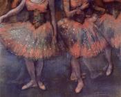 埃德加 德加 : Three Dancers before Exercise